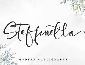 Steffinella Handwritten font