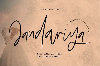 Jandariya font