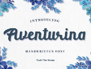 Aventurina font