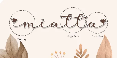 Miatta font