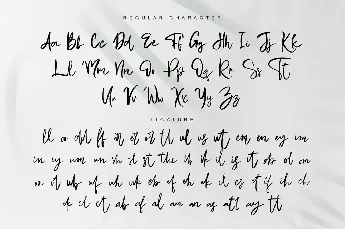 Christopher's handwriting font