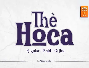 The Hoca font