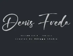 Denis Freda font