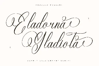 Eladorna Gladiota DEMO VERSION font