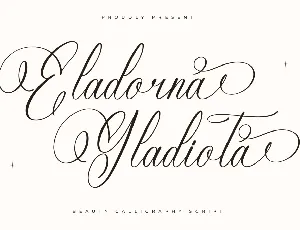Eladorna Gladiota DEMO VERSION font