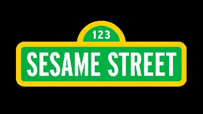 Sesame Street font