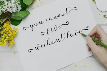 Alaycia Calligraphy font