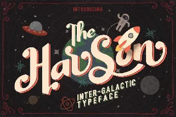 Harson Typeface Free font