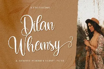 Dilan Whemsy font