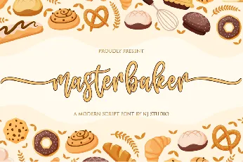 masterbaker font