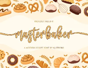 masterbaker font