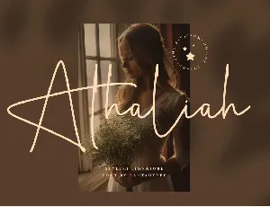 Athaliah font