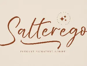 Salterego font