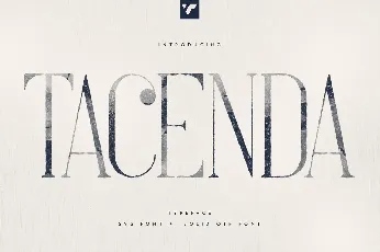 Tacenda font