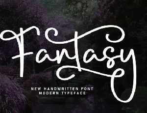 Fantasy Script Typeface font