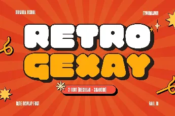 Retro Gexay - Demo Version font