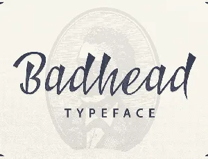 Badhead Typeface font