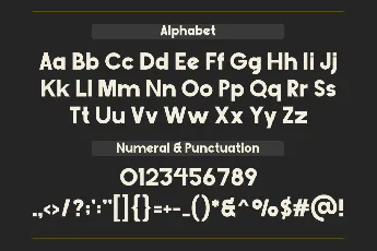 Anallop font