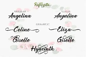 Reflisatta font