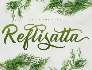 Reflisatta font