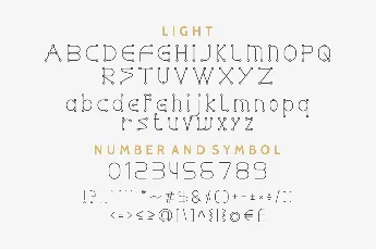 GLADWIN DEMO font