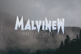 MalvineW font