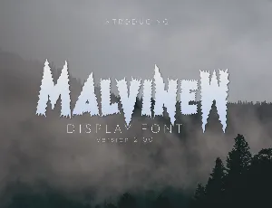 MalvineW font