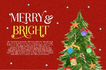 Lovely Christmas font