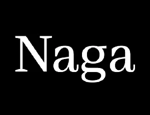 Naga font