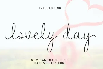 Lovely Day Script font