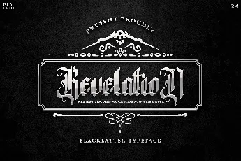 Revelation font