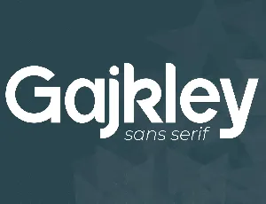 Gajkley font