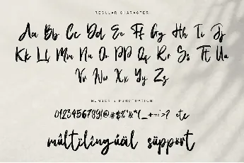 Natural Handwritten - Personal font