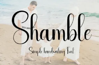 Shamble Script font