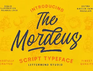 The Mordeus font