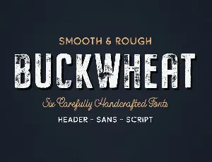 Buckwheat font