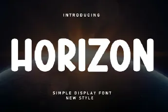 Horizon Display Typeface font