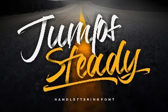 Jumps Steady font