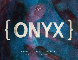 ONIX font