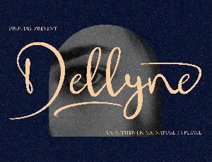 CF Dellynne DEMO font