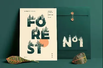 Forests Layered font