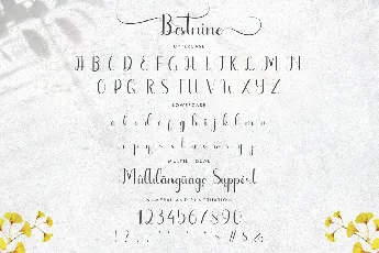 Bestnine Demo font