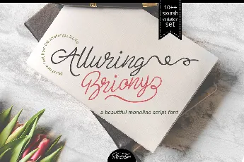 Alluring Briony font