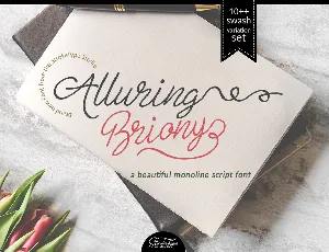 Alluring Briony font