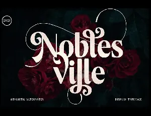 Noblesville font