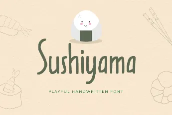 Sushiyama font