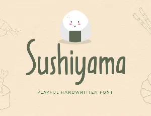 Sushiyama font