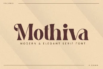 Mothiva font