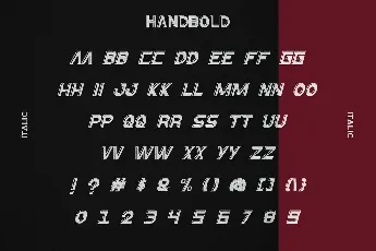 HanBold font