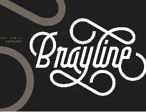 Brayline Typeface Free font